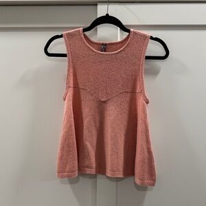 Anthropologie Cashmere Knit Tank A-Line Swing Top XS NWT
